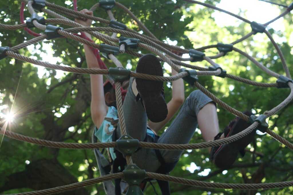 Kletterwald in Königstein